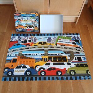 Melissa & doug Traffic Jam Floor Puzzle 24 pieces size:2' x 3'